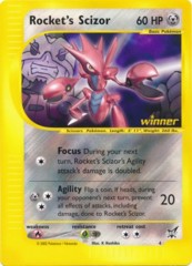 Rocket's Scizor #4 WINNER Stamp Non-Holo Promo - Best of Game